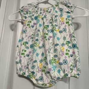 Old Navy - Baby Girl's Floral Romper, Size 12-18 Months